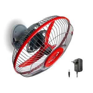 12V 22W 12″ AC/DC Wall Fan (A-One)